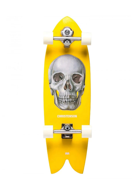 YOW x Christenson C-Hawk 33" Cruiser-Komplett yellow – Vorderansicht
