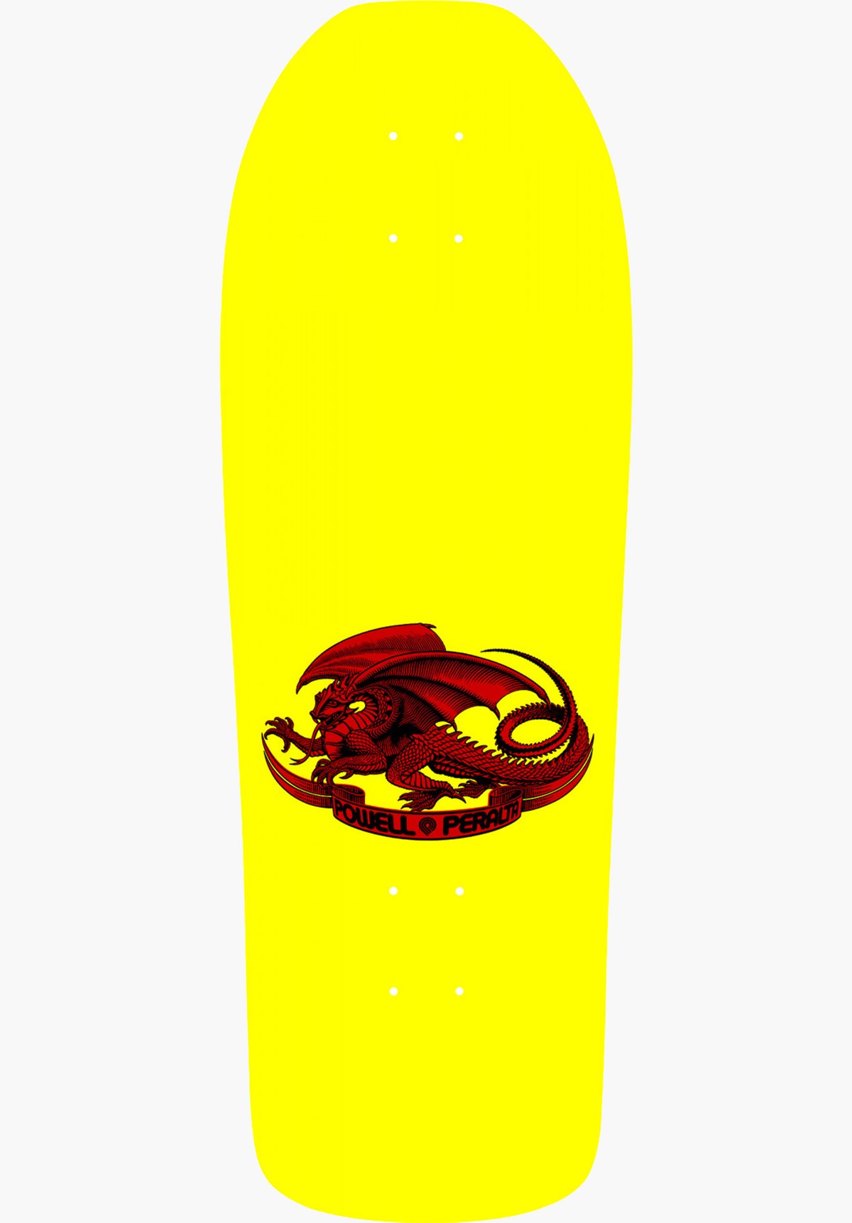 Powell-Peralta Claus Grabke Flame Face Deck yellow – Rückenansicht