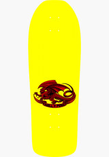 Powell-Peralta Claus Grabke Flame Face Deck yellow – Rückenansicht