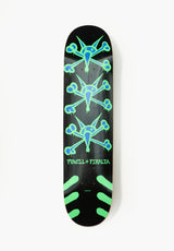 Powell-Peralta Vato Rats Birch Mini Deck black-green – Vorderansicht