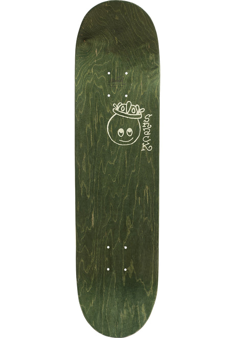 Snack-Skateboards Buddha Deck multicolored – Rückenansicht