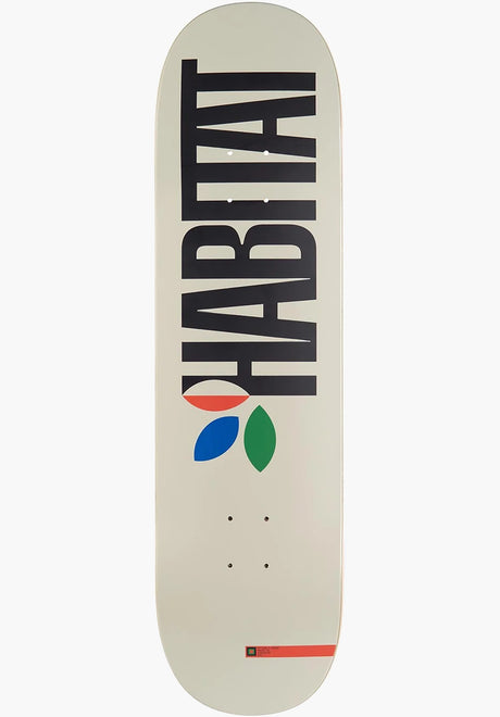 Habitat Apex Bold Twin Tail Deck white – Vorderansicht
