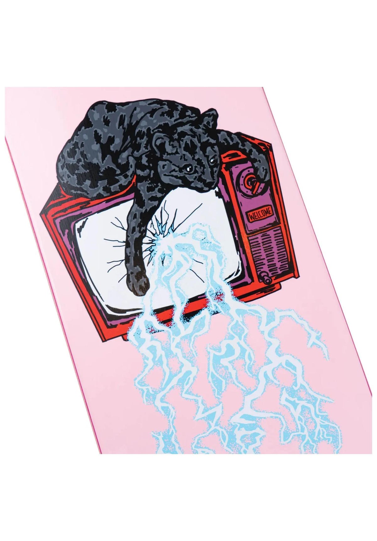 Welcome Nora Static Sphynx Deck pink – Detailansicht 1