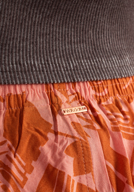 Volcom Off Tropic Chino-/Sweatshort burntsienna – Detailansicht 2