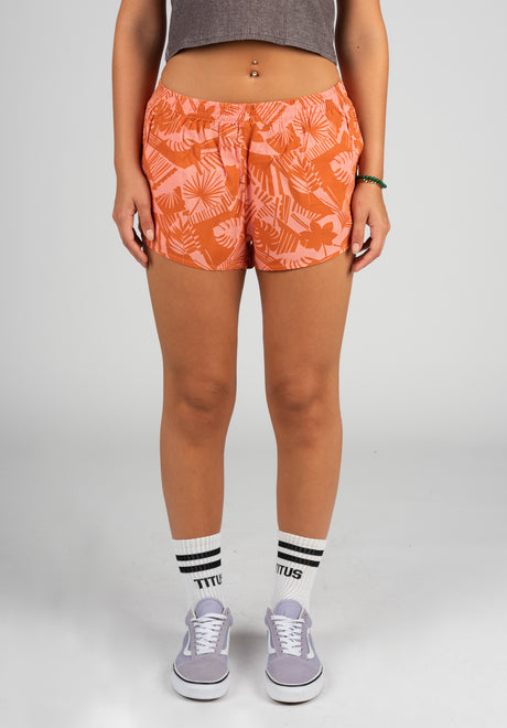 Volcom Off Tropic Chino-/Sweatshort burntsienna – Vorderansicht