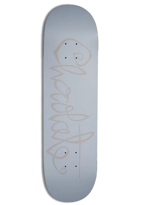 Chocolate Aikens OG Script Deck lightgrey – Vorderansicht