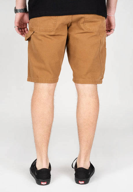 Dickies Duck Canvas Short stonewashed-darkbrown Closeup1
