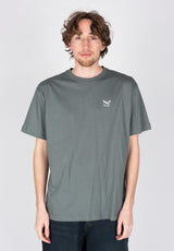 iriedaily Chestflag T-Shirt junglegreen – Vorderansicht