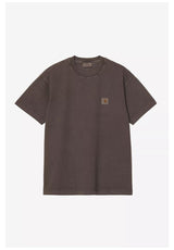 Carhartt WIP Vista T-Shirt tobaccogarmentdyed – Vorderansicht