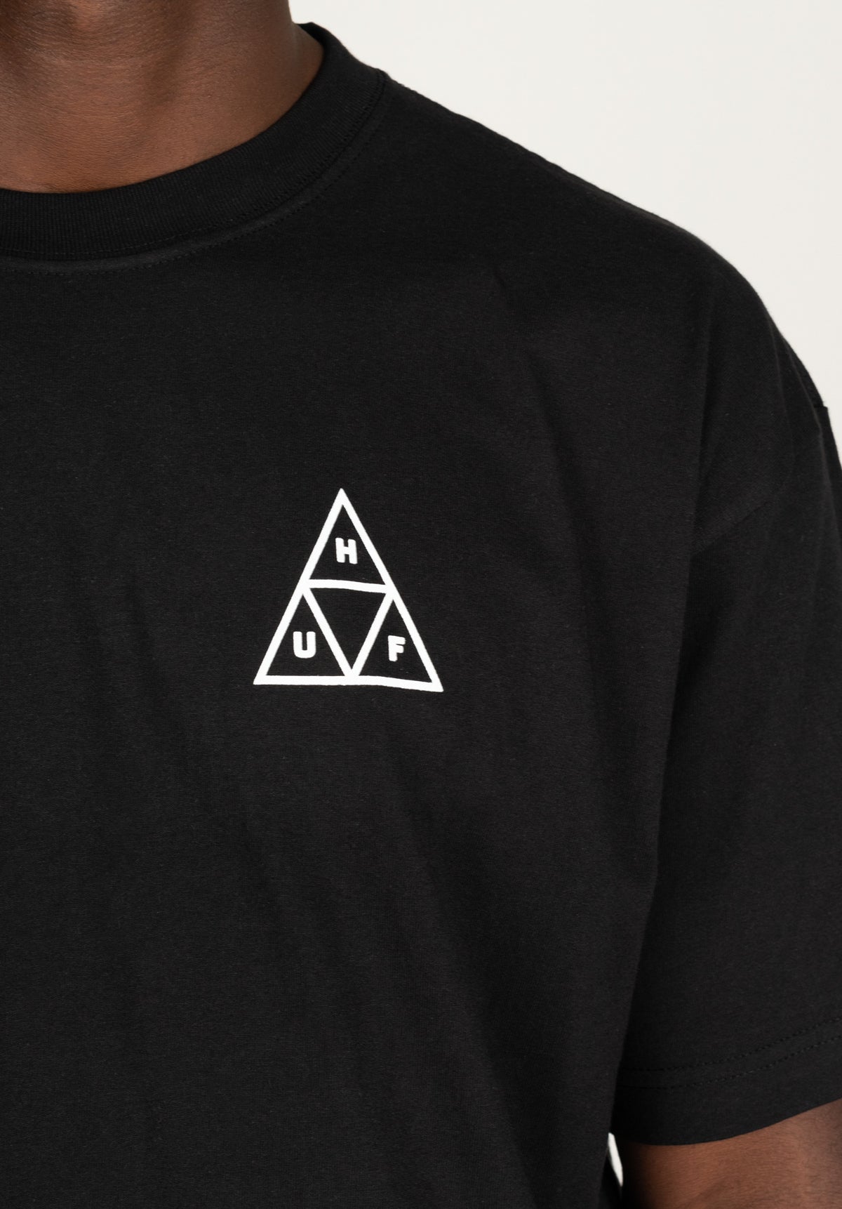 HUF Set Triple Triangle T-Shirt black – Ansicht 3