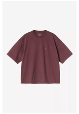 Carhartt WIP W' Chester T-Shirt amarone – Vorderansicht