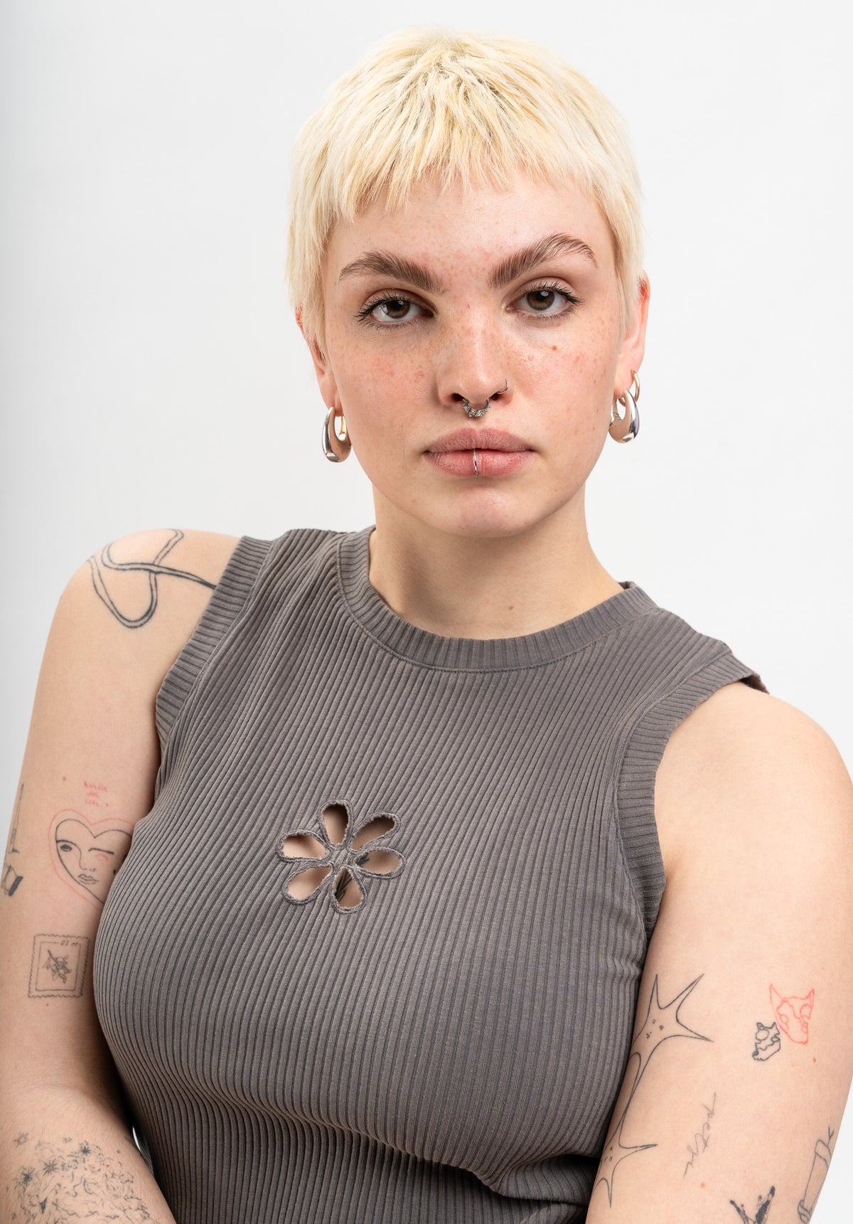 TITUS Libby Top mossfaded – Rückenansicht