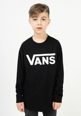 Vans Classic Kids Longsleeve black-white – Ansicht 1