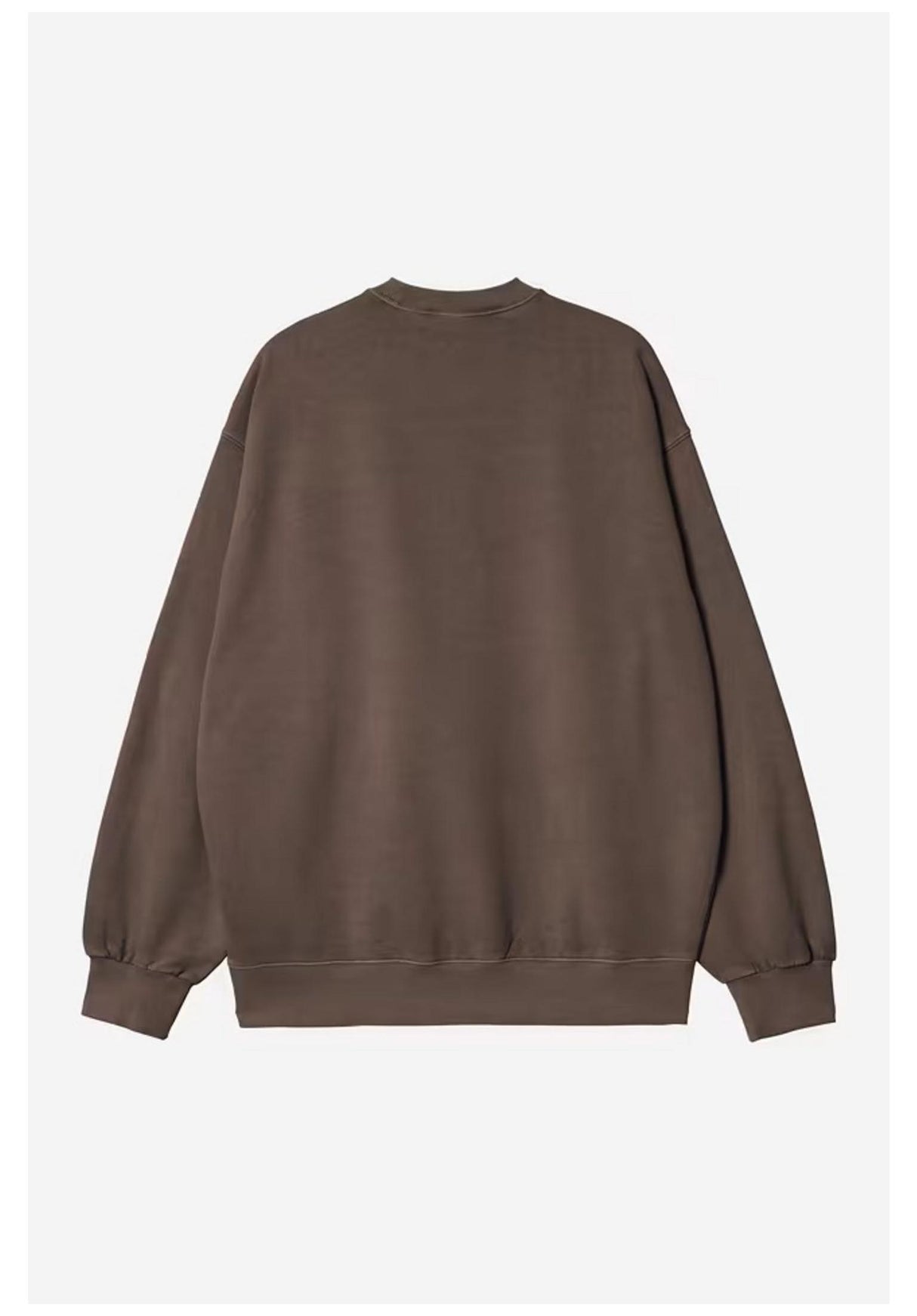 Carhartt WIP Vista Longsleeve tobaccogarmentdyed – Rückenansicht