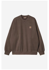 Carhartt WIP Vista Longsleeve tobaccogarmentdyed – Vorderansicht