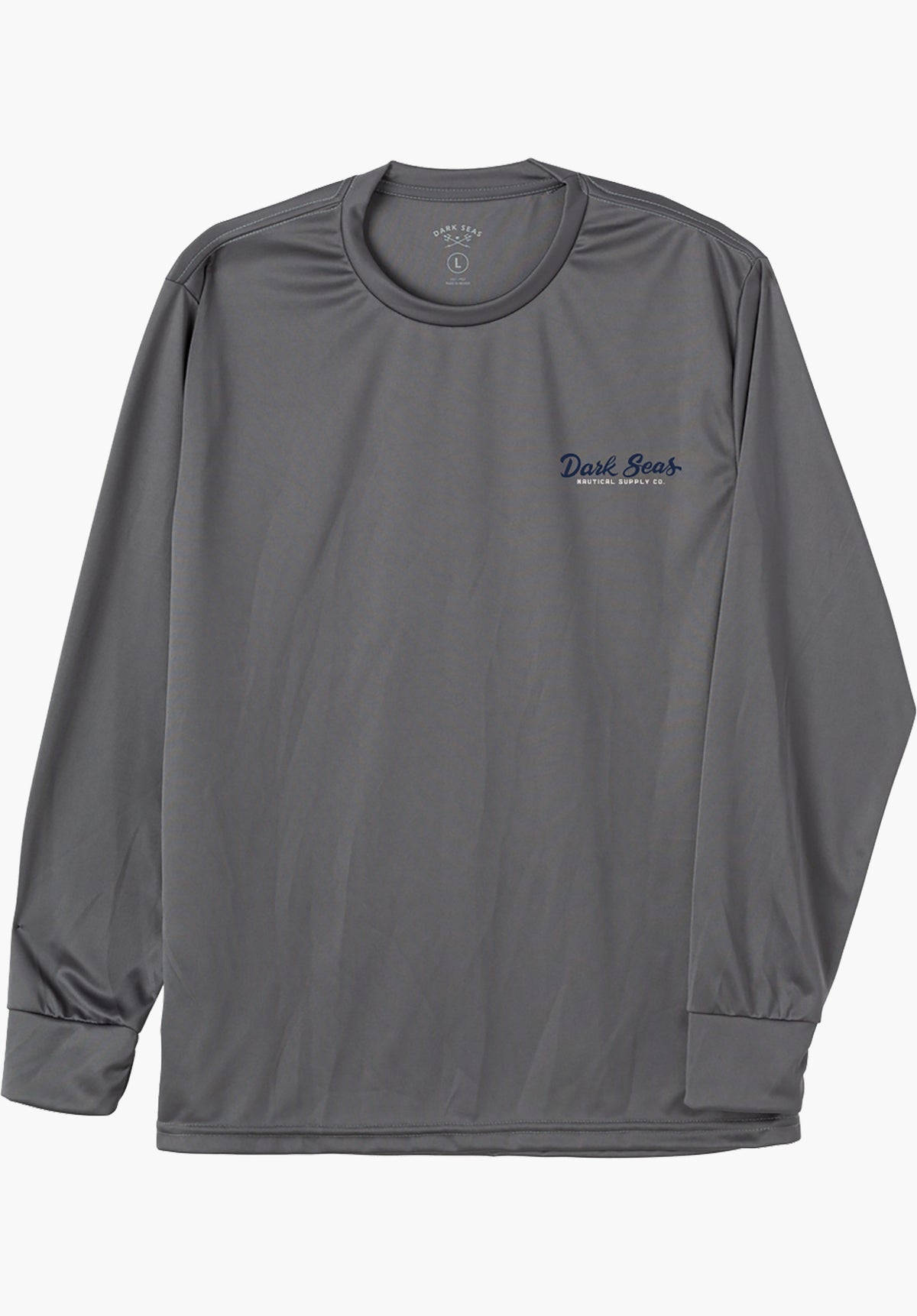 Dark Seas Affiliate UV sunshirt Longsleeve granite-grey – Detailansicht 1