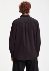 Volcom Zander Hemd-Langarm asphaltblack – Rückenansicht