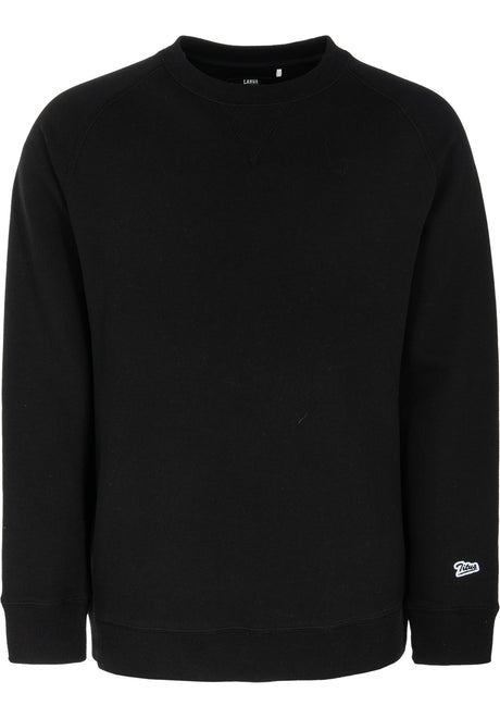 TITUS Script Crewneck Sweatshirt black – Unteransicht