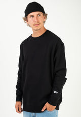 TITUS Script Crewneck Sweatshirt black – Ansicht 1