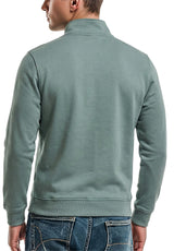 Dickies Oakport Quarter Zip Sweatshirt stormysea – Rückenansicht