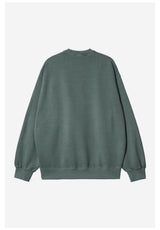 Carhartt WIP W' Nelson Sweatshirt darkscarabgarmentdyed – Rückenansicht