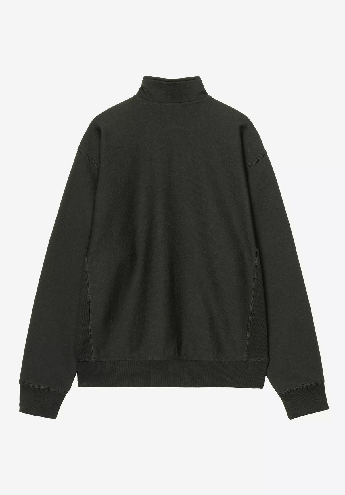Carhartt WIP Half Zip American Script Sweatshirt raven – Rückenansicht