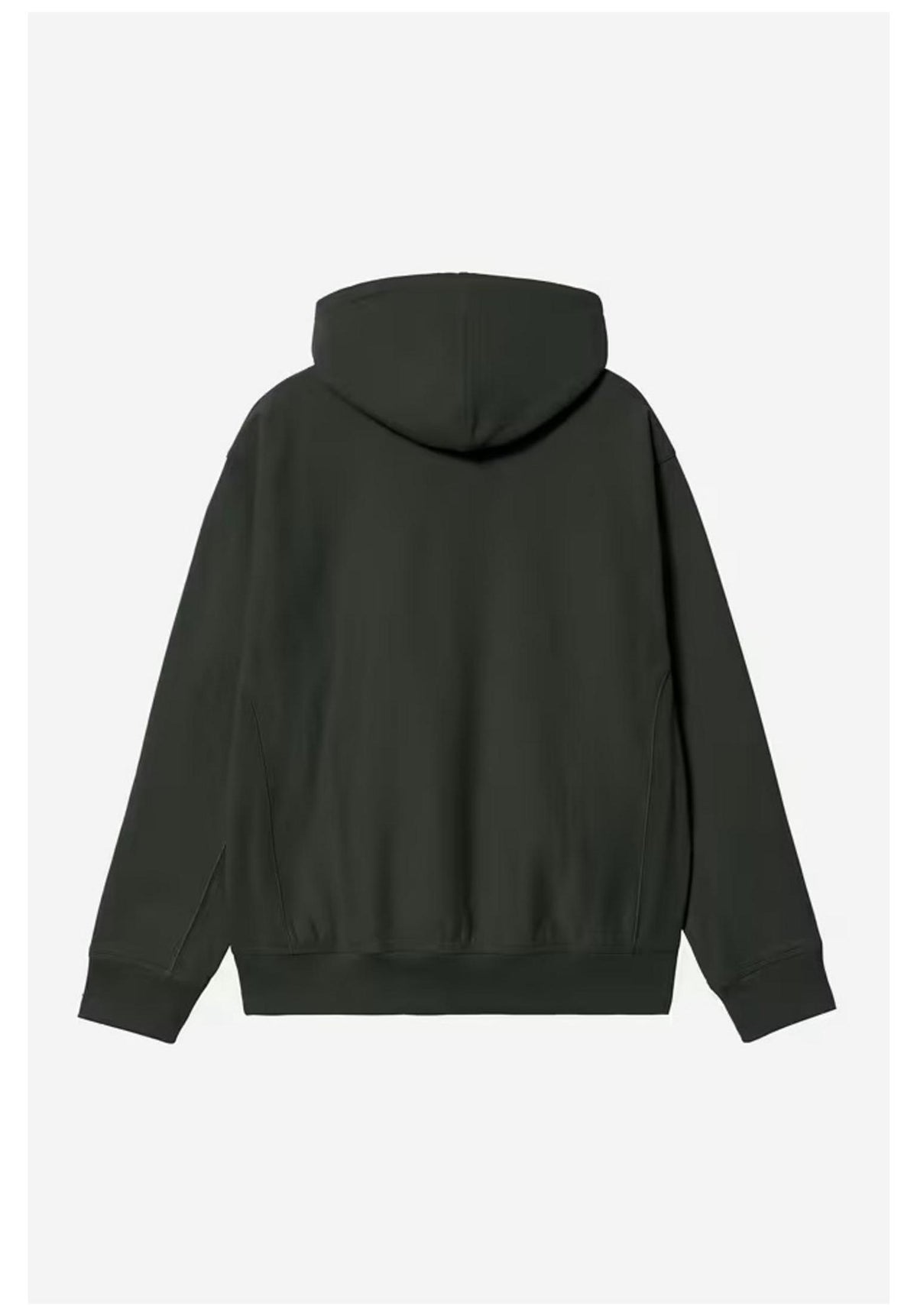 Carhartt WIP Hooded American Script Hoodie raven – Rückenansicht