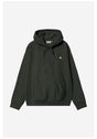 Hooded American Script raven Vorderansicht