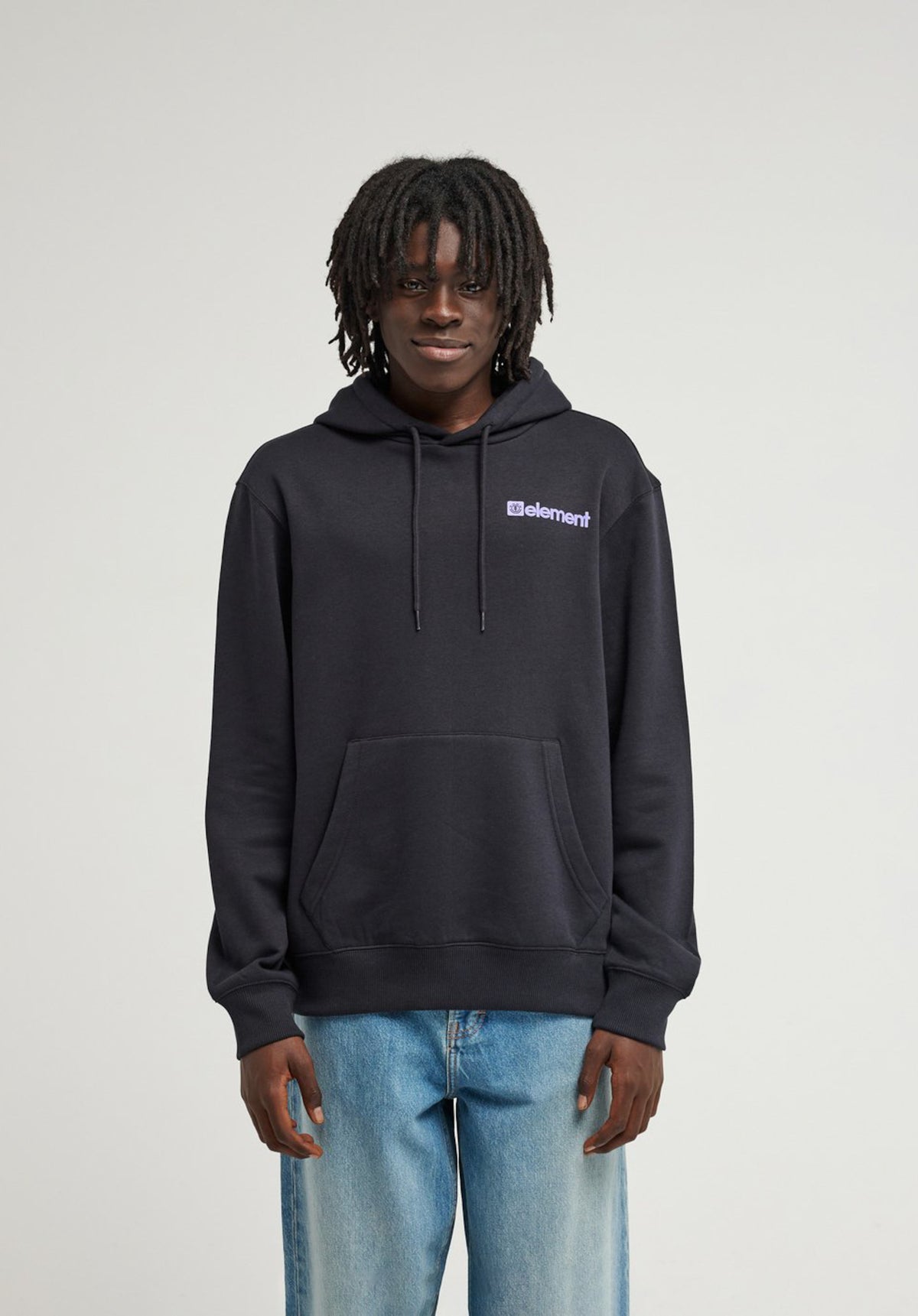 Element Joint Hoodie flintblack – Rückenansicht