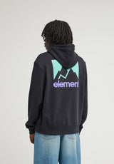 Element Joint Hoodie flintblack – Vorderansicht