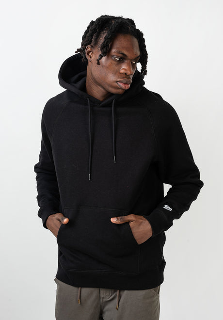 TITUS Script Hoodie Hoodie black – Vorderansicht