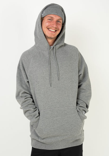 TITUS Script Hoodie Hoodie greymottled – Rückenansicht