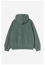 Carhartt WIP Hooded Vista Hoodie darkscarabgarmentdyed – Rückenansicht