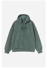 Carhartt WIP Hooded Vista Hoodie darkscarabgarmentdyed – Vorderansicht