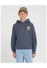 Volcom Watanite Kids Hoodie stormblue – Rückenansicht