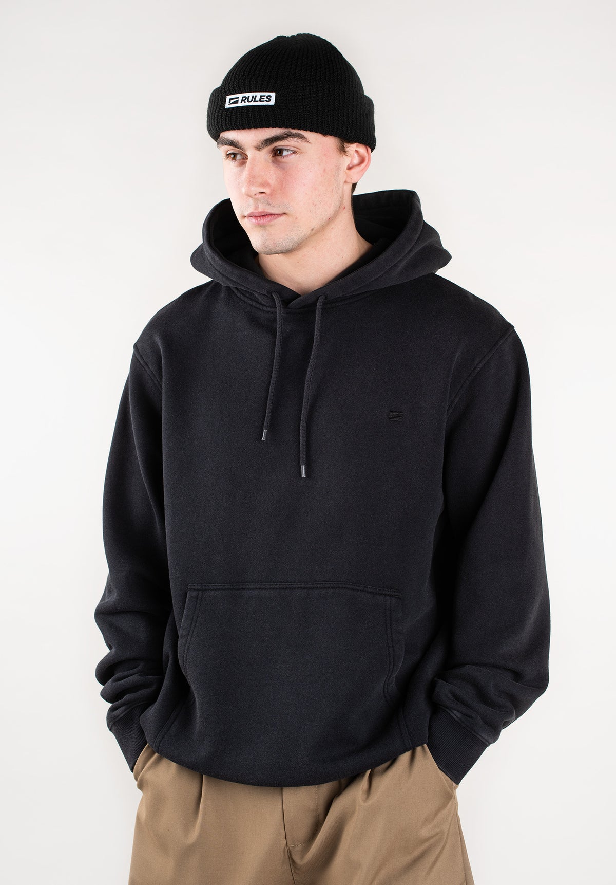 Rules Easy Hood Hoodie black – Detailansicht 1