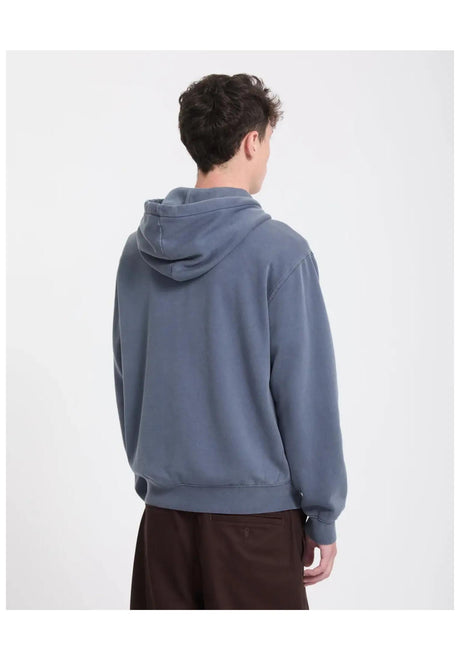 Volcom Single Stone Zip Zip-Hoodie stormblue – Rückenansicht