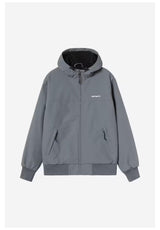Carhartt WIP Hooded Sail Jacket Winterjacke styx-white – Detailansicht 1