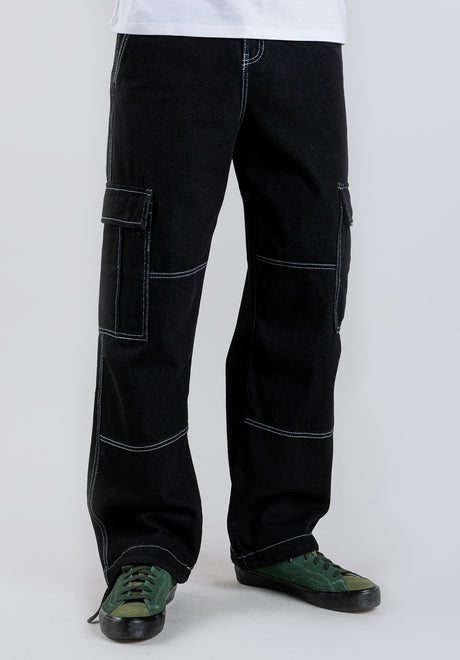 TITUS The Cargo Cargohose blackdenim – Vorderansicht
