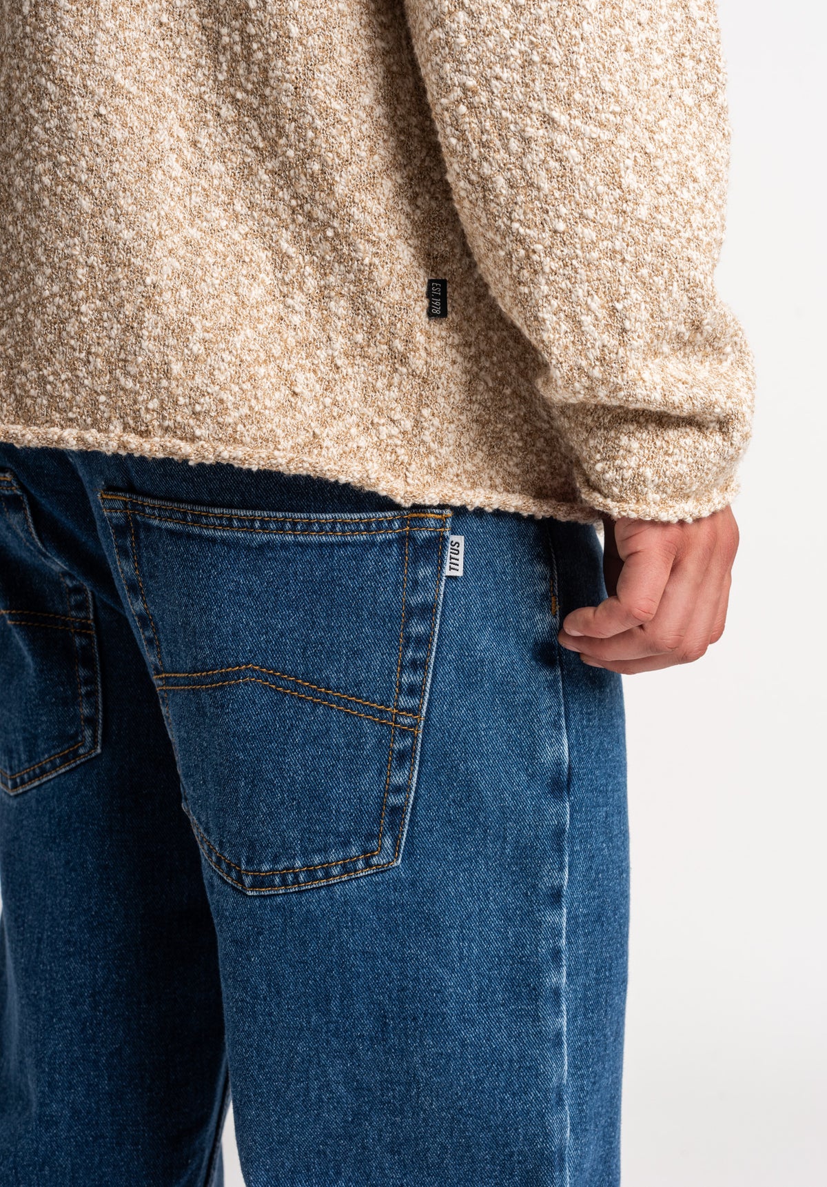 TITUS Regular Jeans bluedenim – Oberansicht