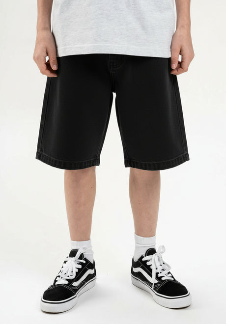 TITUS Boogy-Shorts-Kids Shorts blackdenim – Vorderansicht