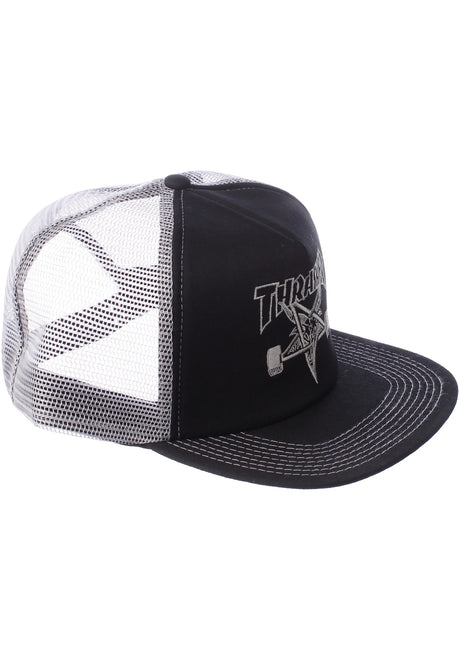 Thrasher Skate Goat Embroided Mesh Cap black-grey – Detailansicht 2