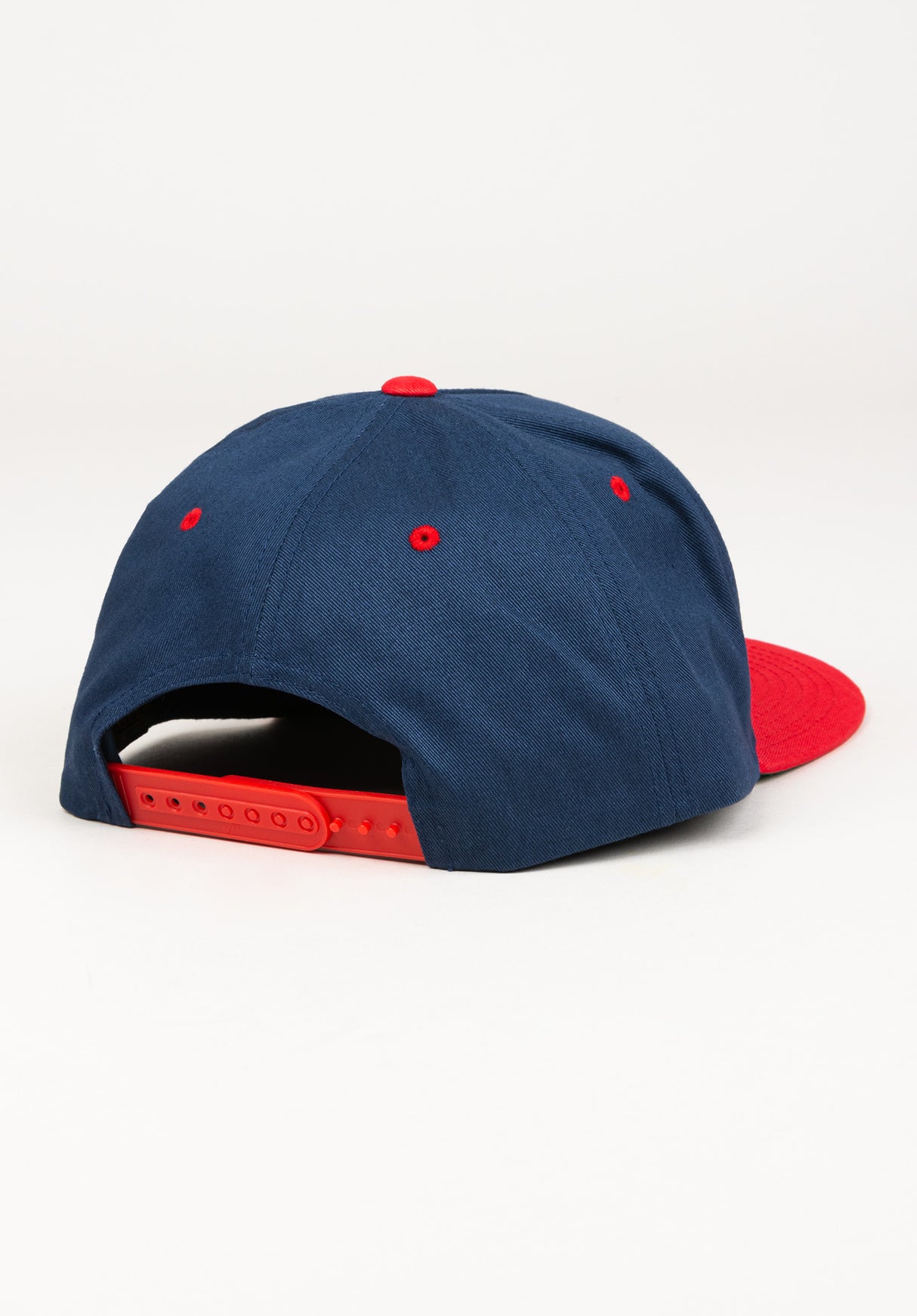 Bird Snapback navy-red Rueckenansicht