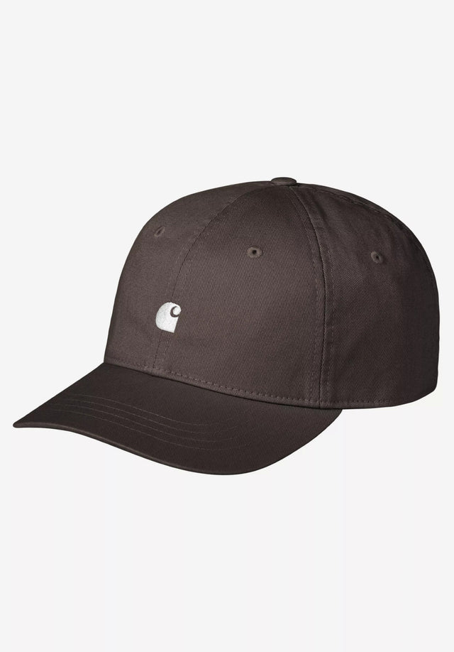 Madison Logo Cap tobacco-white Vorderansicht