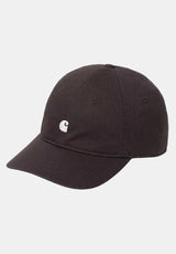 Carhartt WIP Madison Logo Cap Cap palisander-wax – Vorderansicht