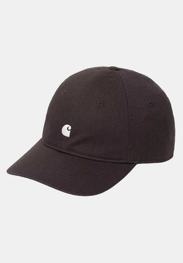 Madison Logo Cap palisander-wax Vorderansicht