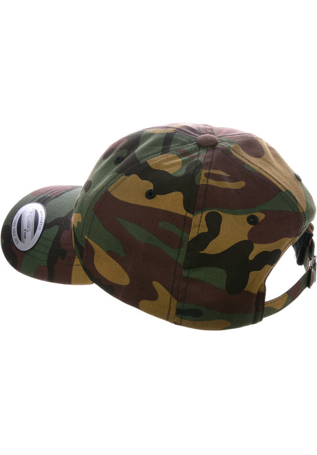 Bones Bearings Dad Camp Cap Circle Pin Cap camouflage – Rückenansicht