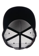 Winged Ripper Trucker Snapback black Oberansicht