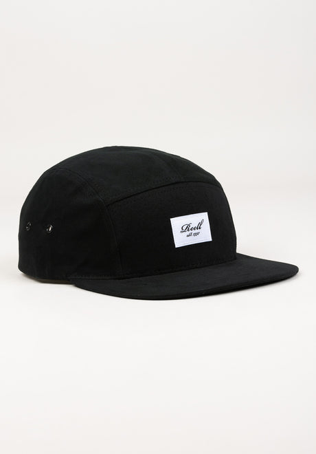Reell 5-Panel Cap Cap black – Vorderansicht