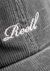 Reell Single Script Cap Cap bluegrey-cord – Rückenansicht